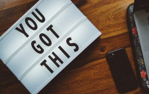 Sign with "you got this" symbolizing mentorship and encouragement offered to consultants